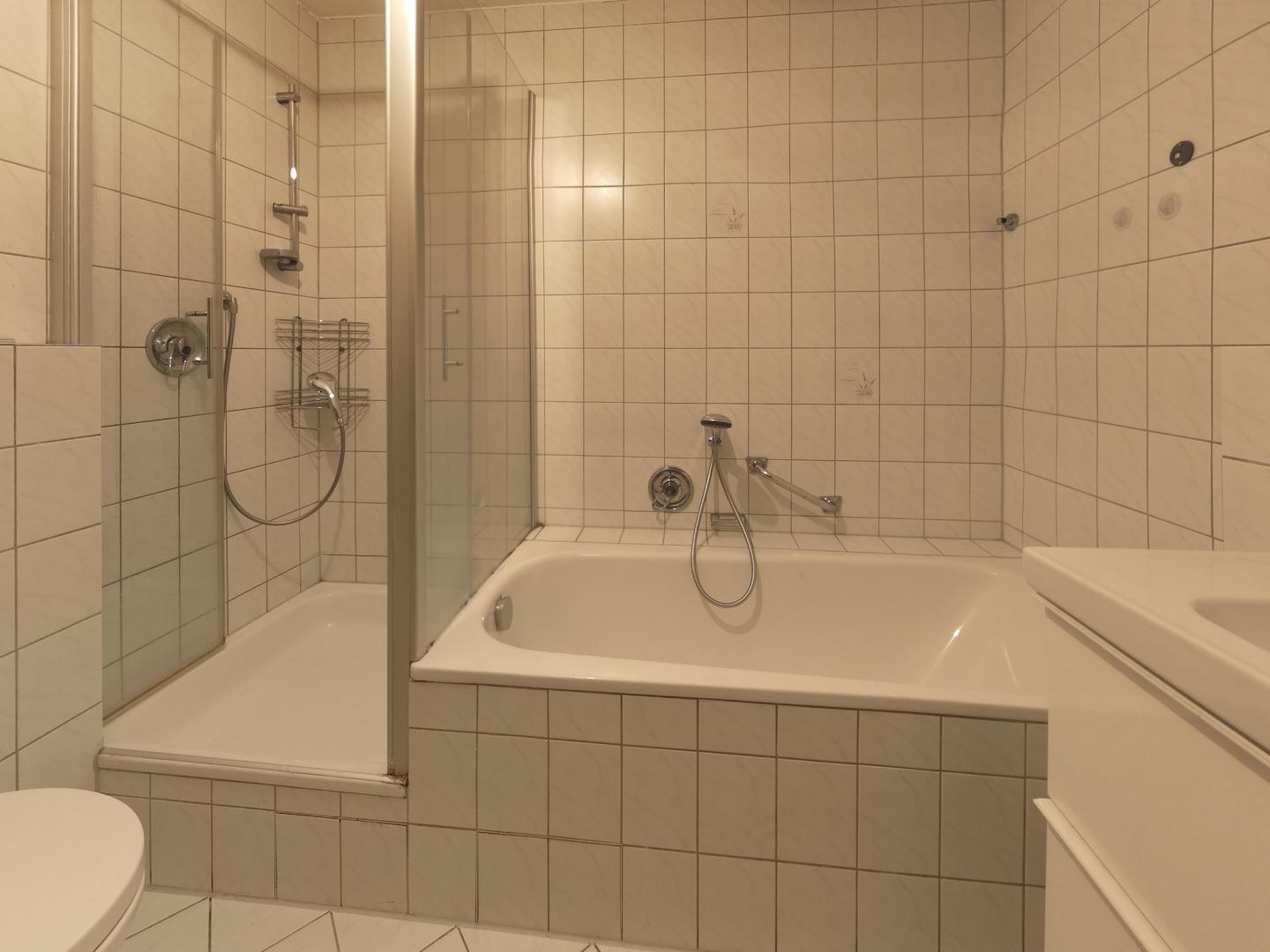 Bad, Maisonettewohnung