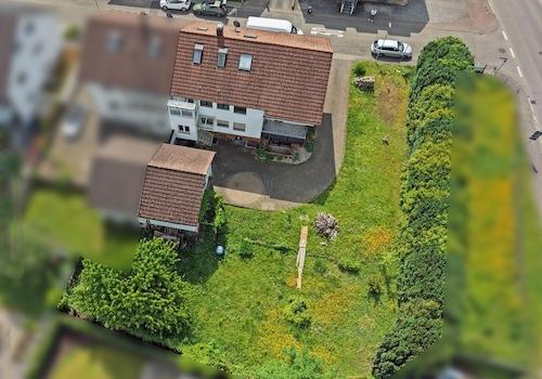 Blick auf das Anwesen - Rückansicht