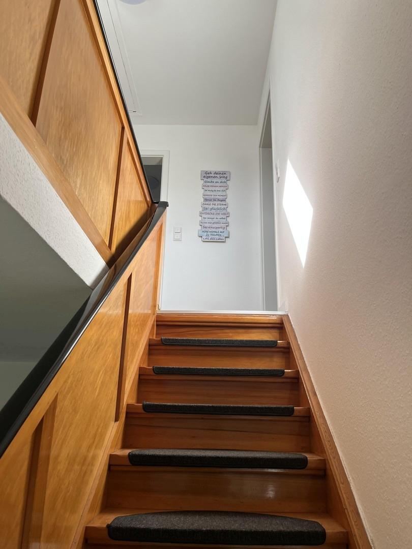 Treppe aufwärts