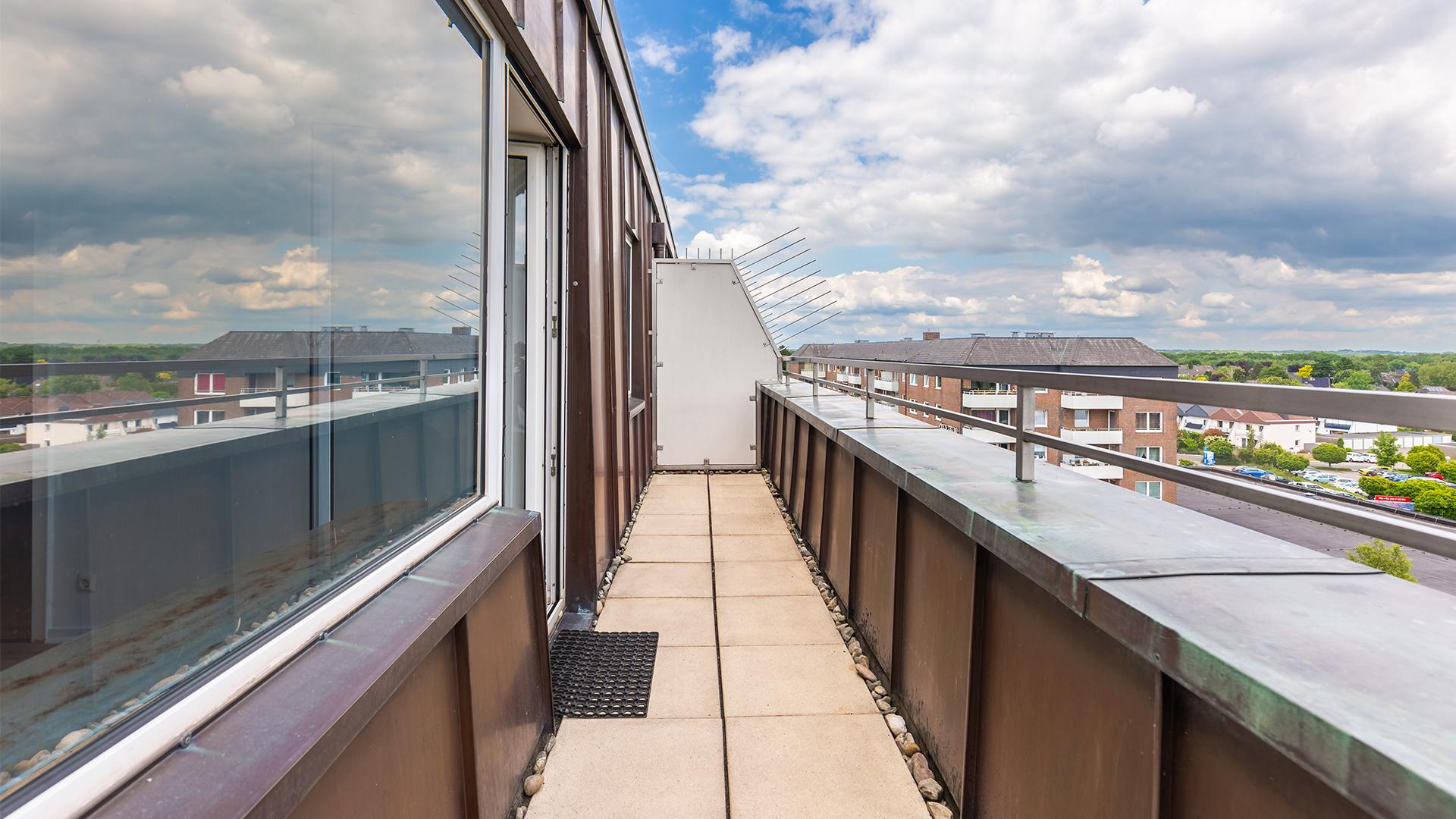 Dachterrasse vom Schlafzimmer