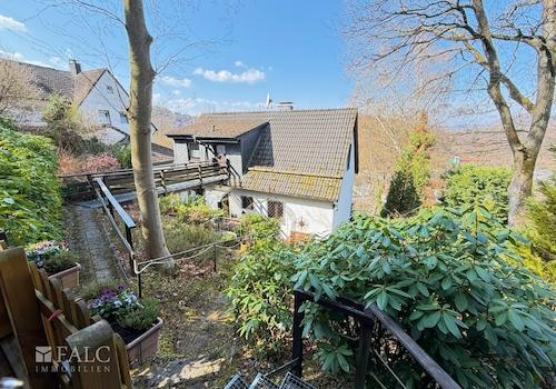 Blick auf die Immobilie