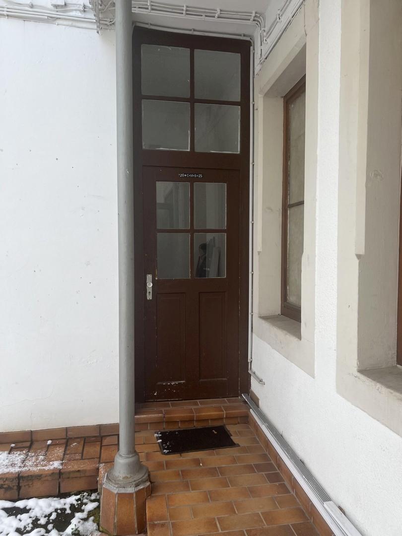 Haustür hofseitig EG