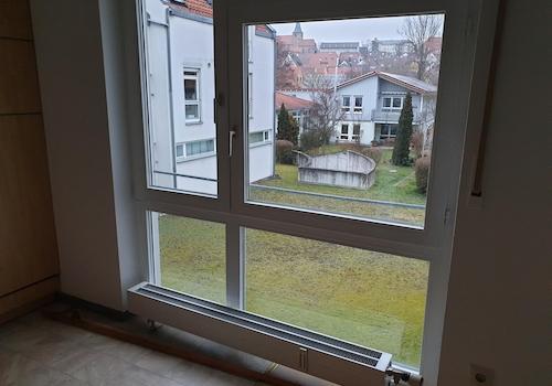 Blick zum Garten