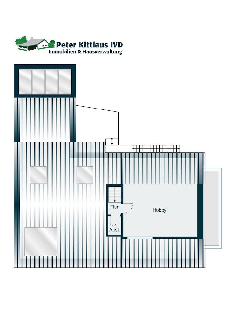 Grundriss Spitzboden