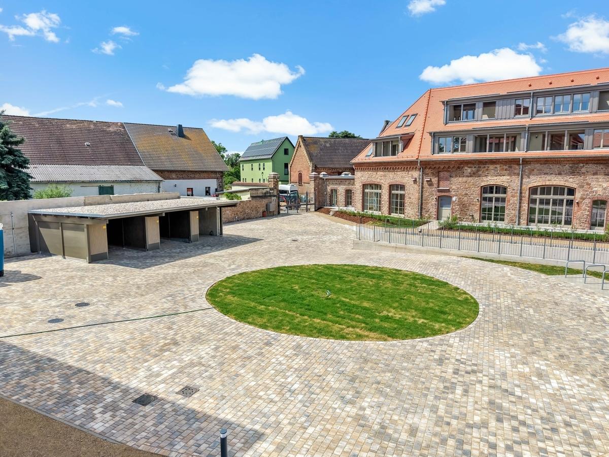 Drohnenbild Carports