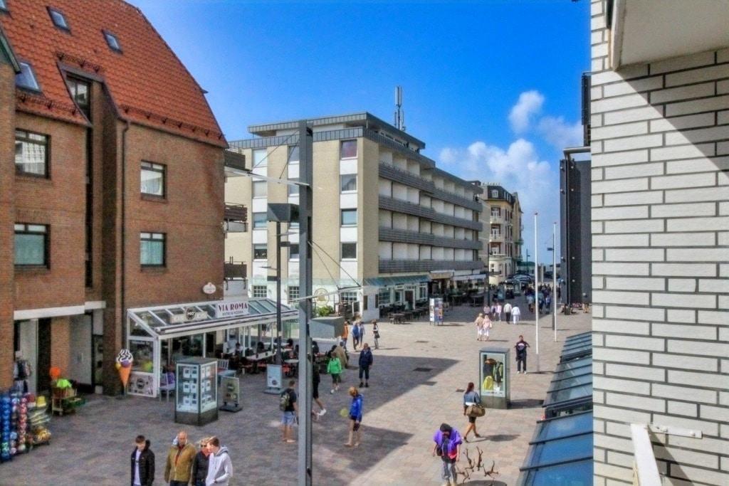 Blick in die Einkaufsstraße