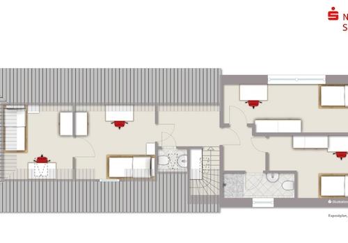 Grundriss Haus 25a - Dachgeschoss