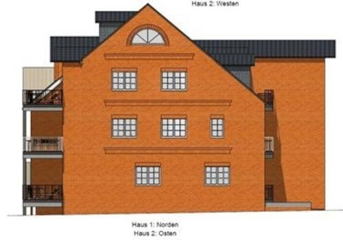 Ansicht Haus 1 Norden