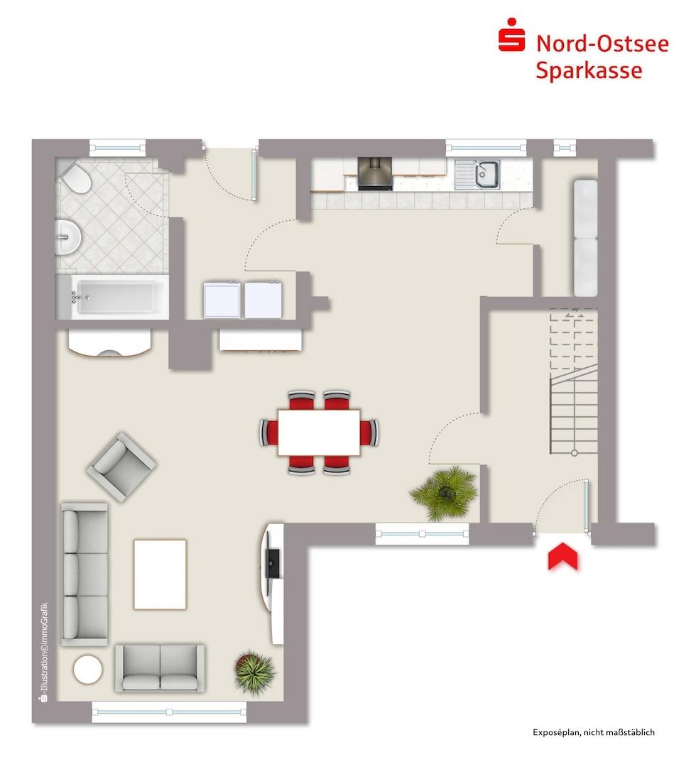 Grundriss Erdgeschoss