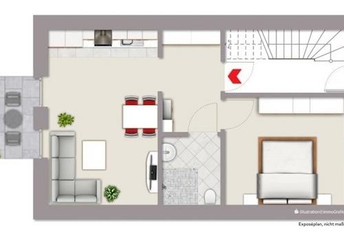 Grundriss Wohnung 2