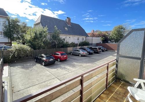 Blick vom Balkon