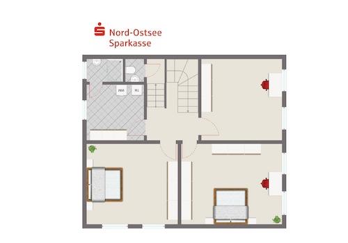 Grundriss Obergeschoss