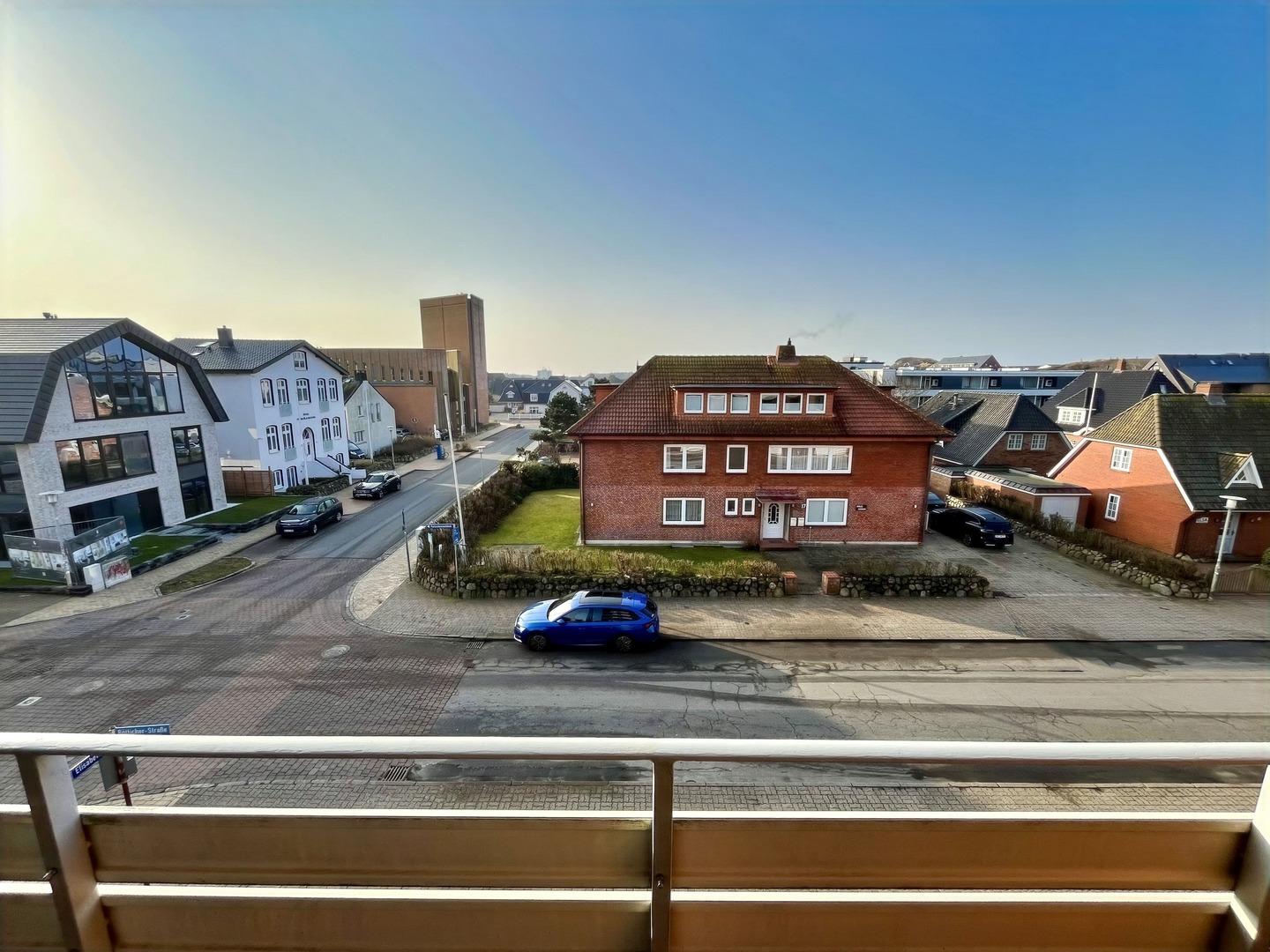 Blick vom Südbalkon