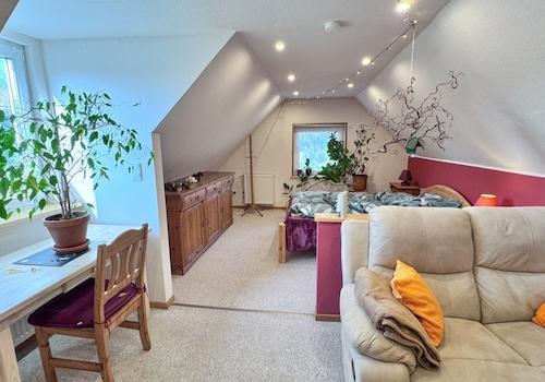 Zimmer im Dachgeschoss