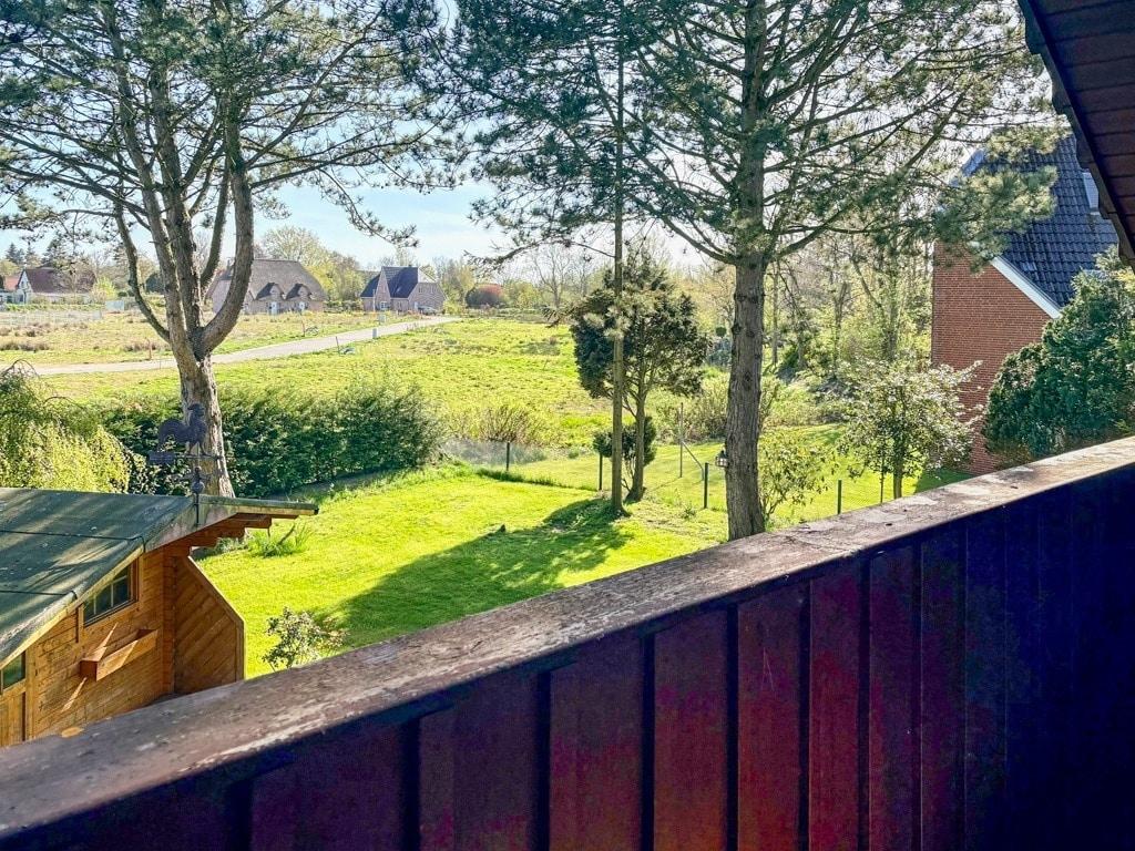 Blick vom Balkon