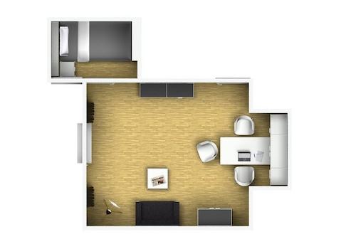 Skizze der Wohnung