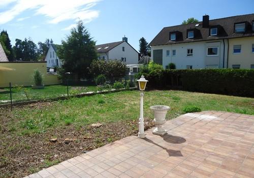 Gartenansicht aus dem EG