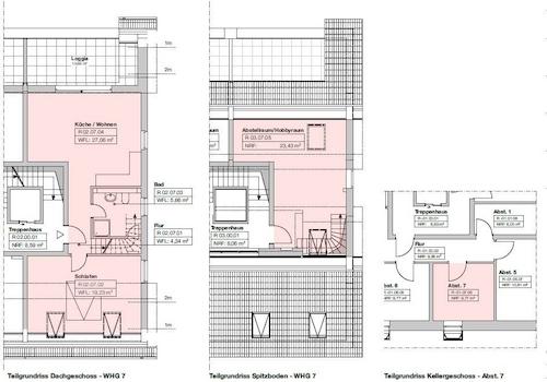Grundriss Wohnung 7