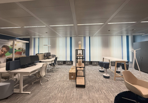 Eingangsbereich Bürofläche