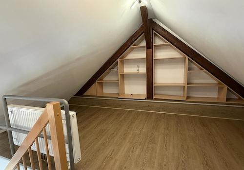 ... ein Büro auf derEmpore