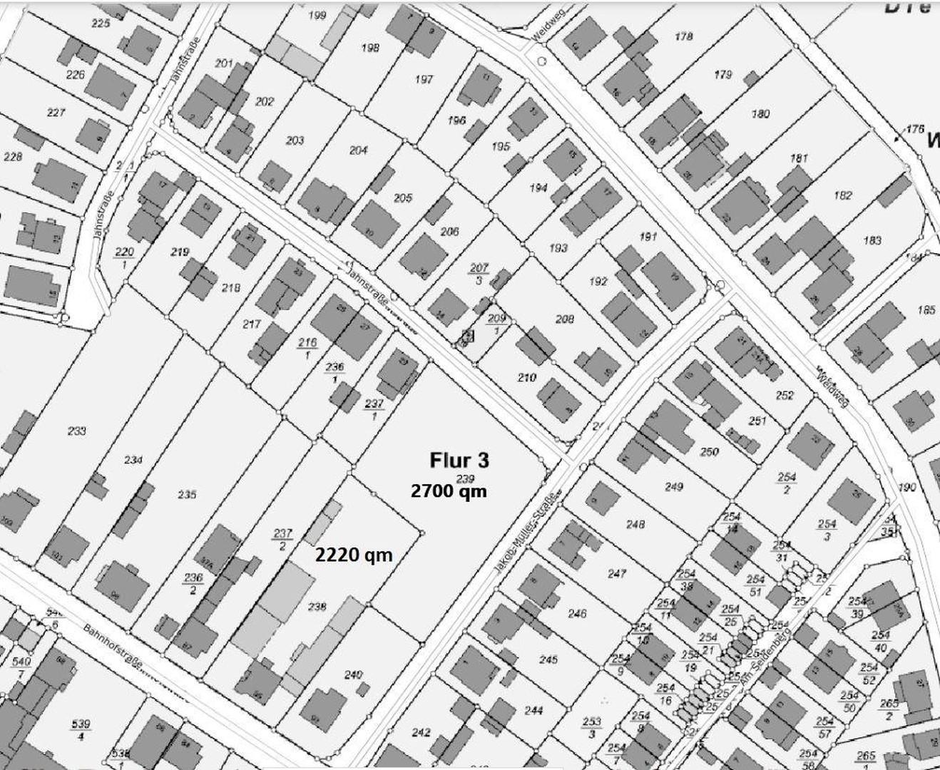 Lageplan mit Umgebung