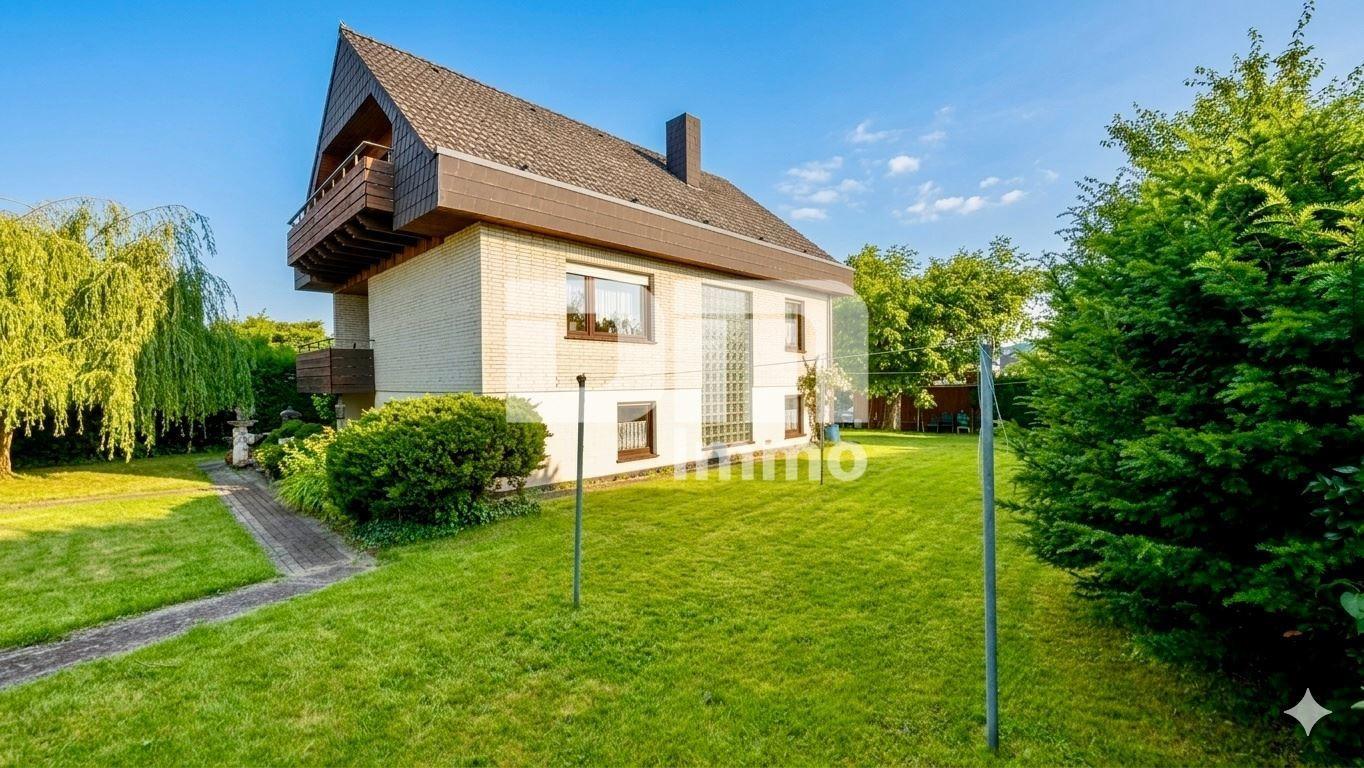 Gartenbereich hitner / neben dem Haus