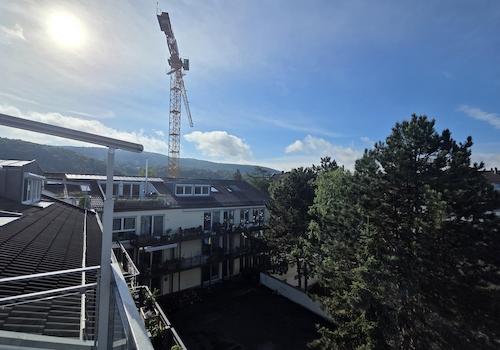 Ausblick von der Dachterrasse