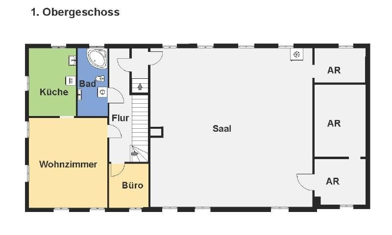 Grundriss Obergeschoss
