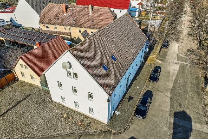 Luftbild von oben