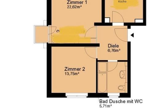 Wohnungsgrundriss