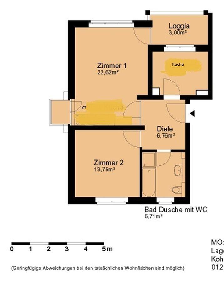 Wohnungsgrundriss