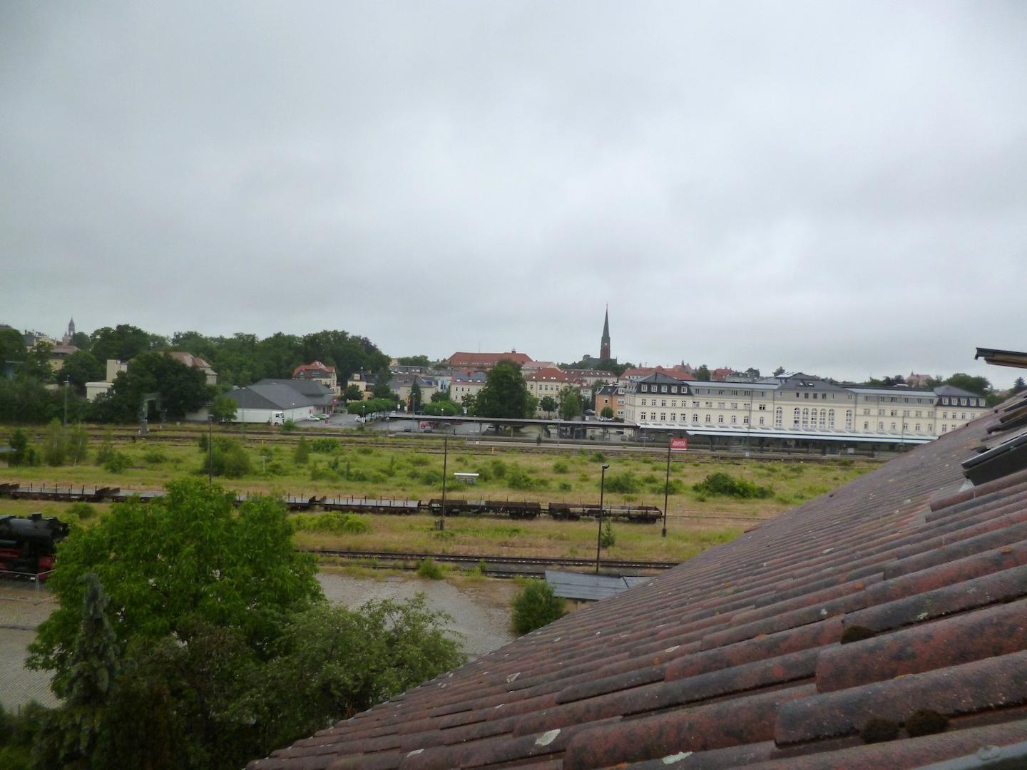 Ausblick z. Bahnhof
