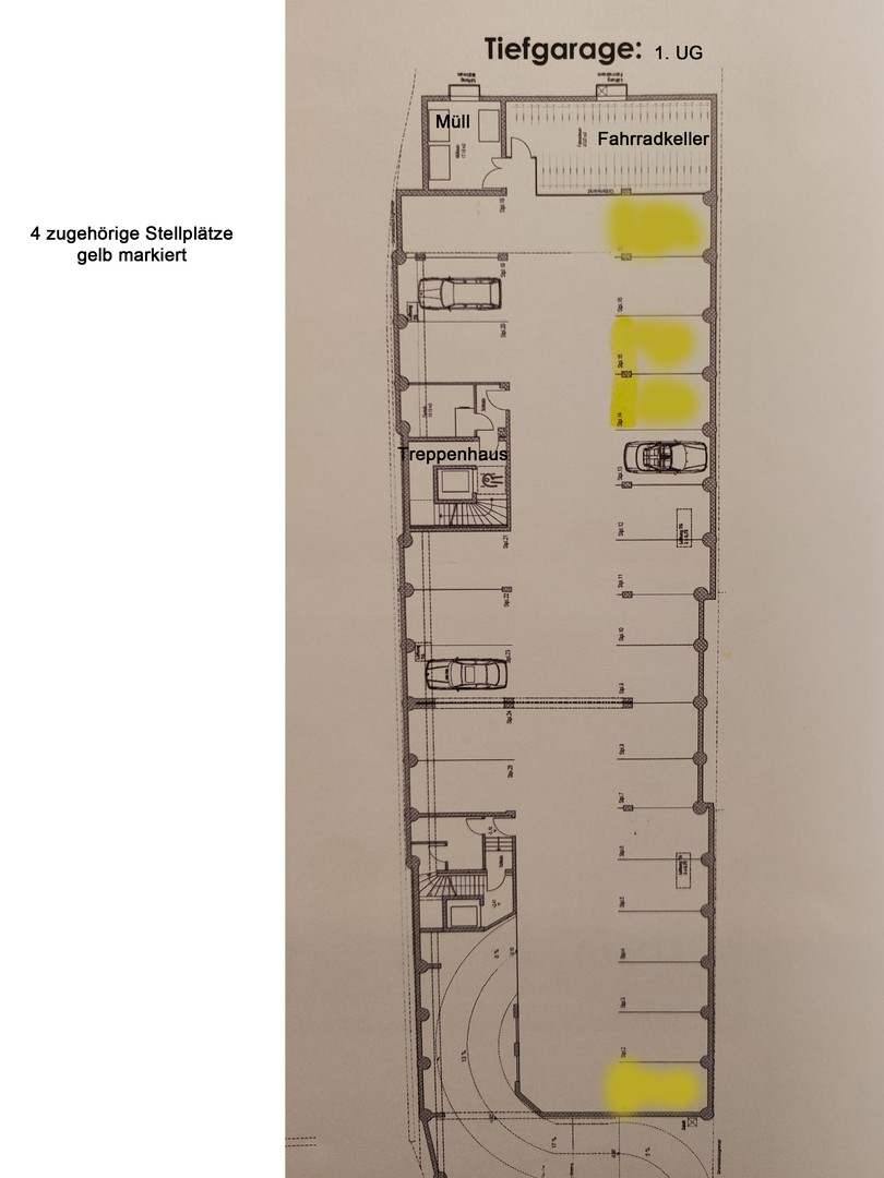 Tiefgaragenstellplätze
