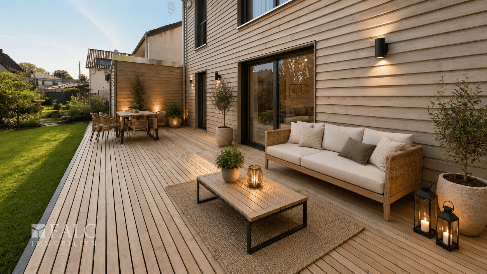 Terrasse - Digital Eingerichtet 