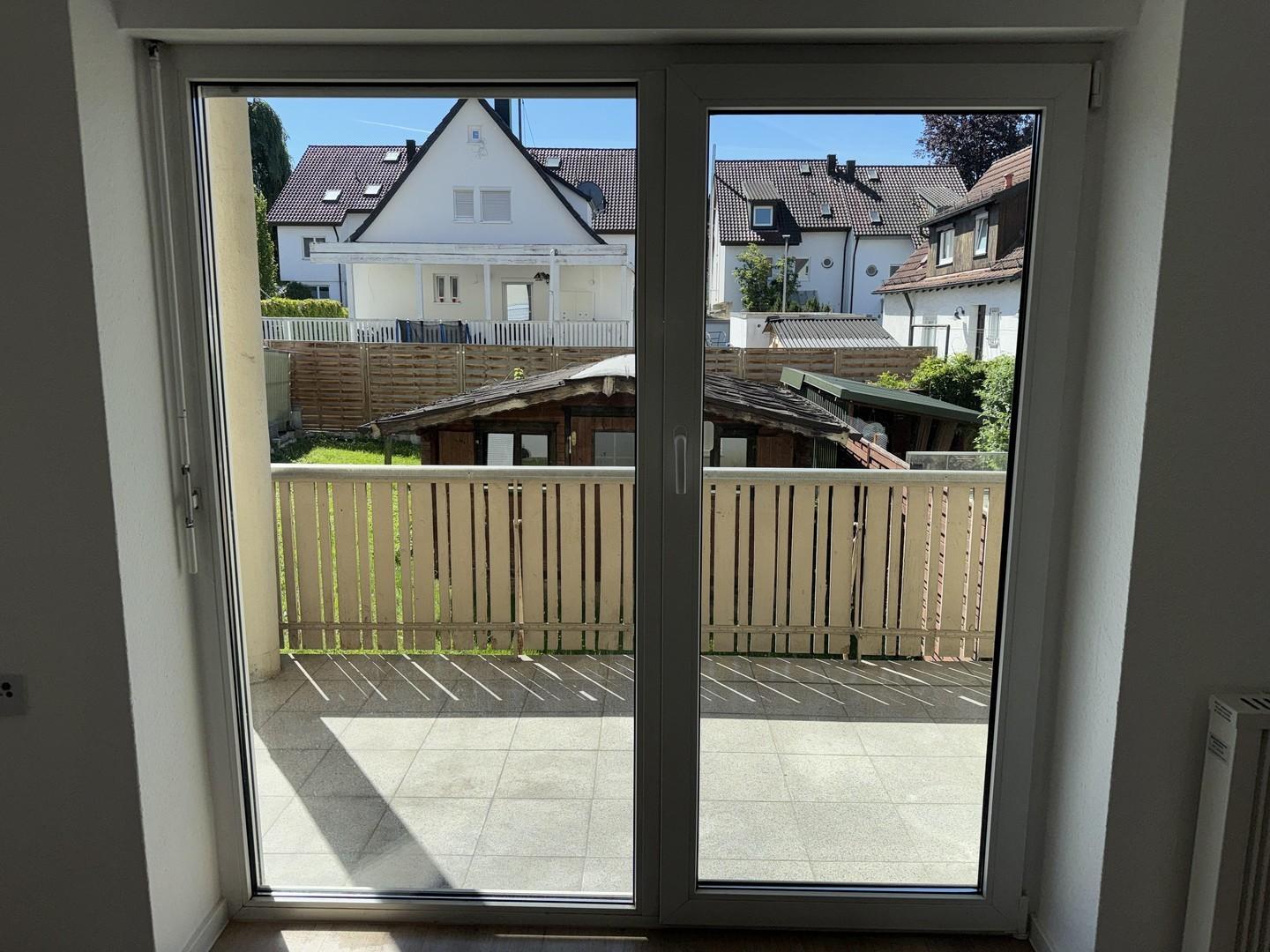 Blick in den eigenen Garten