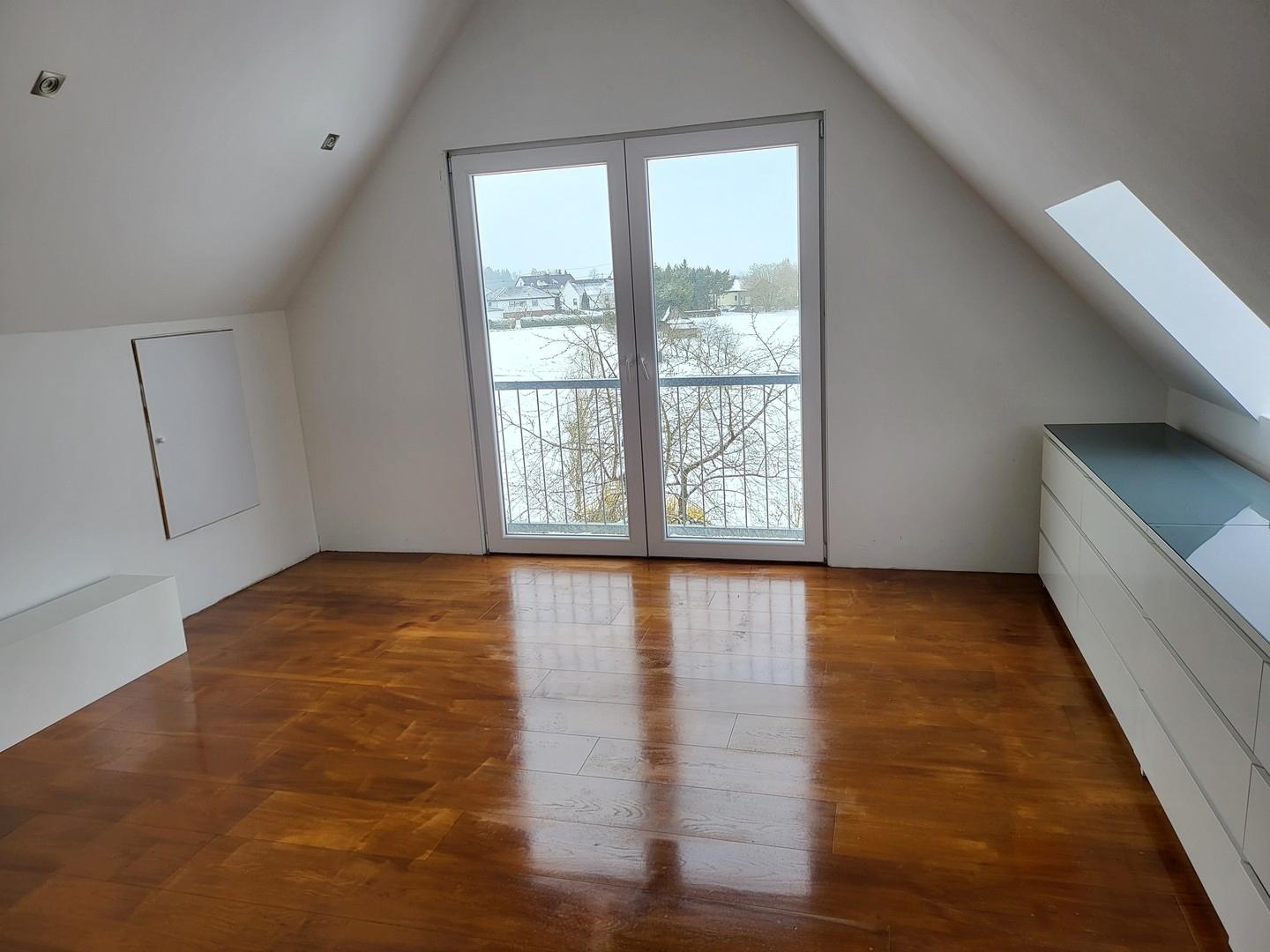 Ausblick Schlafzimmer