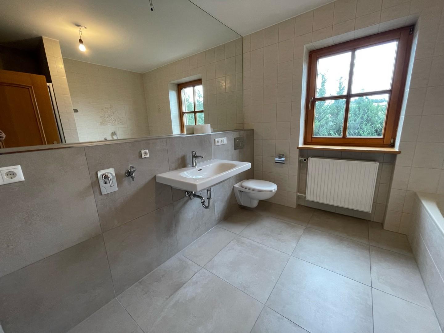 Renoviertes Badezimmer