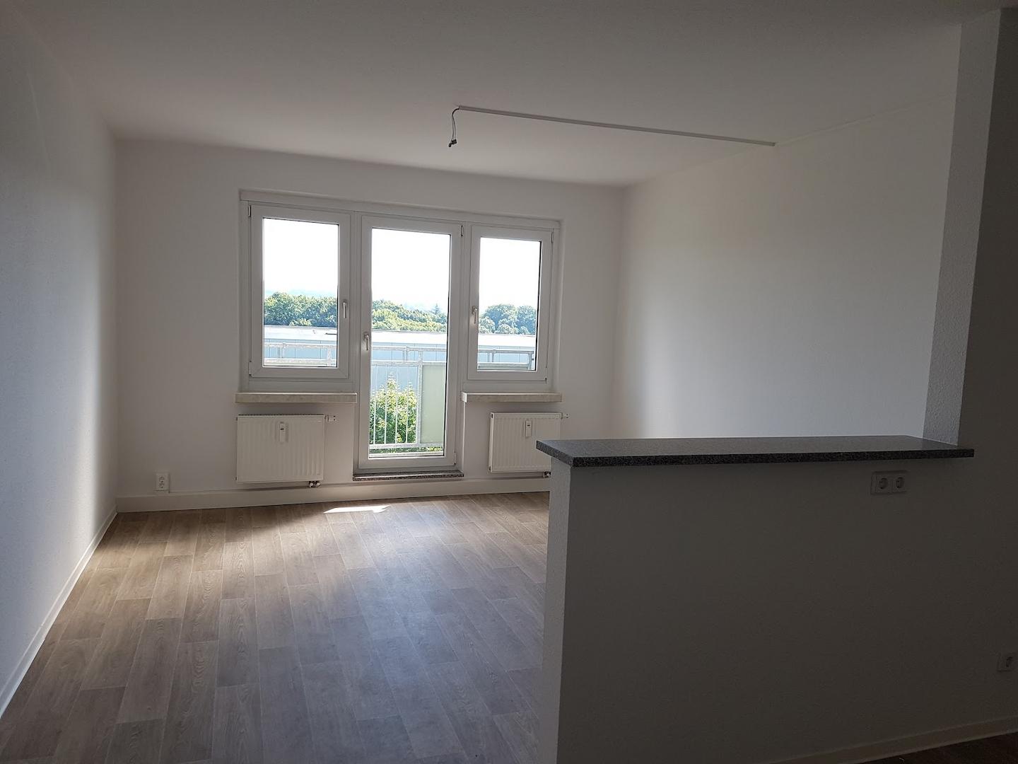 Küche halboffen