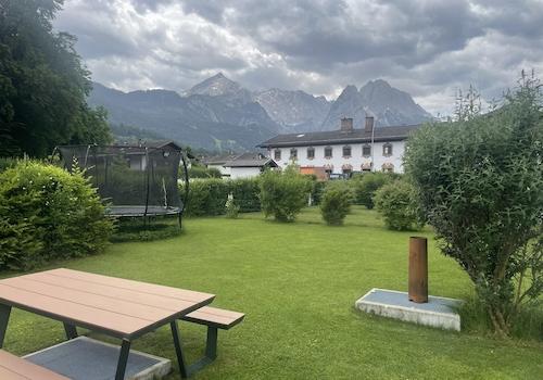 Gartenanteil mit Ausblick