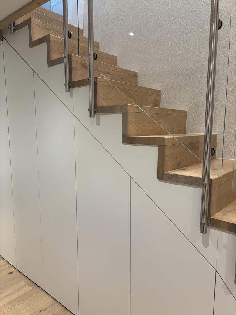 Stauraum in der Treppe