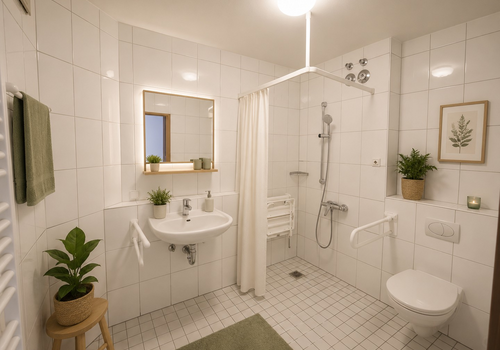 Einrichtungsbeispiel Duschbad