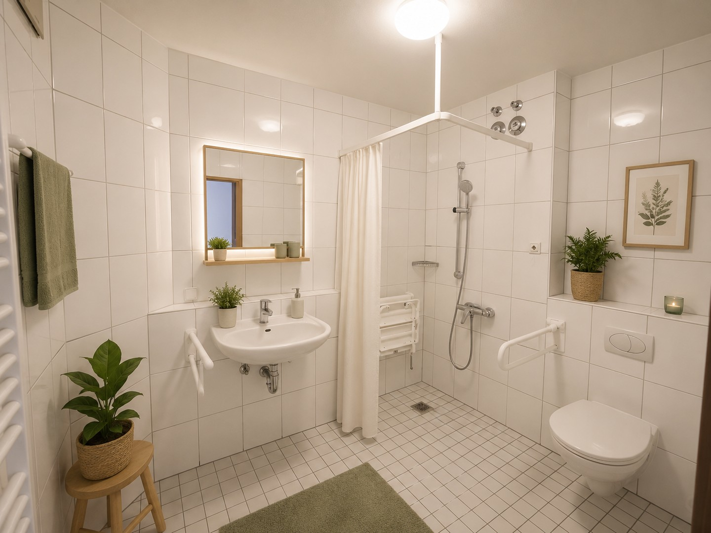Einrichtungsbeispiel Duschbad