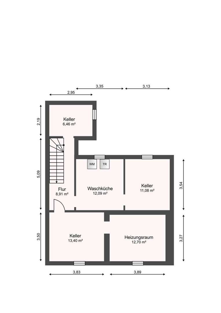 Grundriss UG