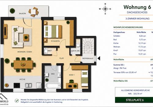 Haus 2 Wohnung 6
