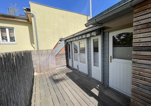 Terrasse Lagerraum