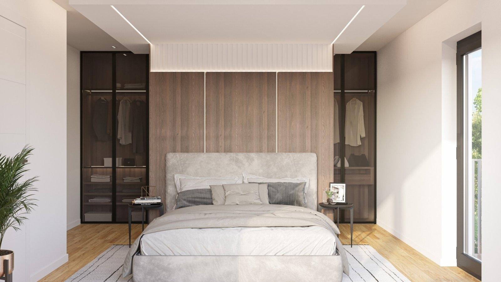 Ansich Schlafzimmer zur Ankleide