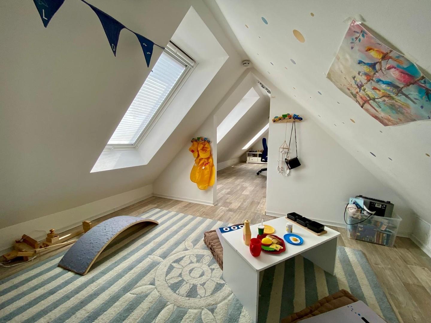Kinderzimmer 3 Dachboden
