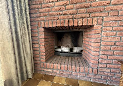 Kamin für gemütliche Stunden