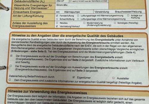 Energieausweis