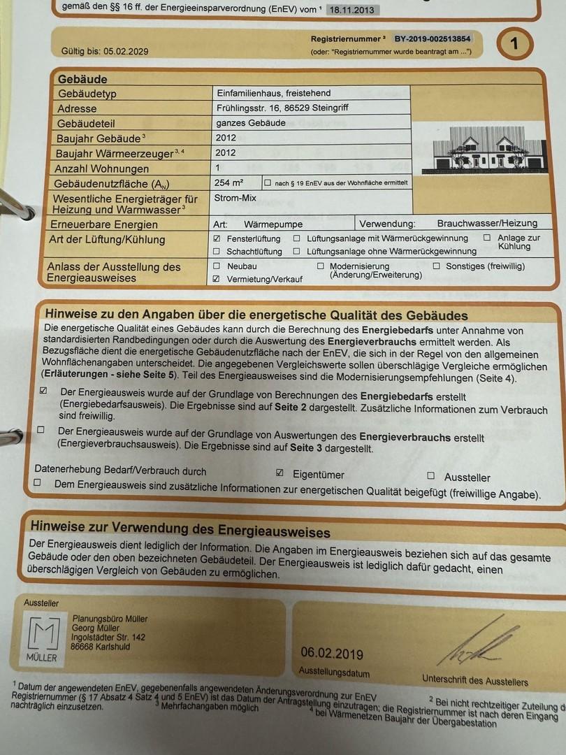 Energieausweis